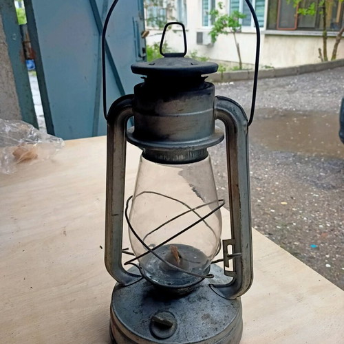 Windproof gas lantern used