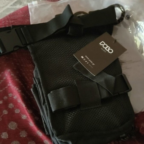 Polo side gun waist and thigh bag new, black