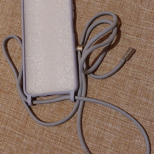 Colored Silicone Cord Case for Samsung Galaxy S23 Ultra like new, purple