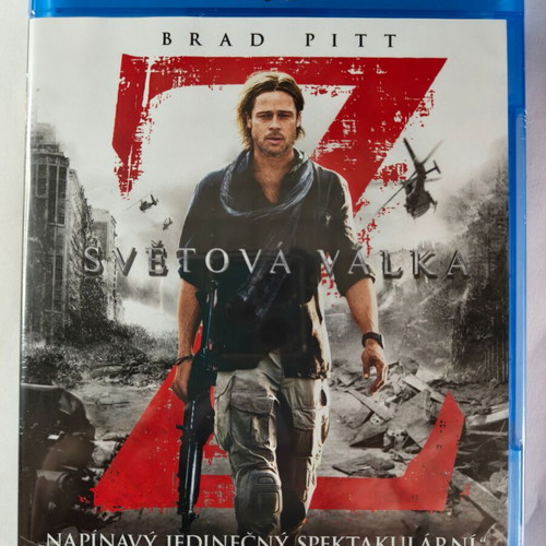 World War Z Blu-ray with Greek subtitles