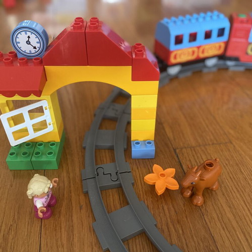 Lego Duplo My First Train Set 10507 like new, battery operated