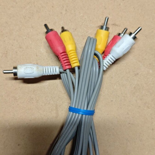 RCA Cable 3x Male to Male 1.2m like new for Home Cinema
