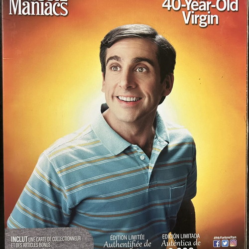Andy Stitzer The 40 Year Old Virgin Movie Maniacs Figure Limited Edition 3600