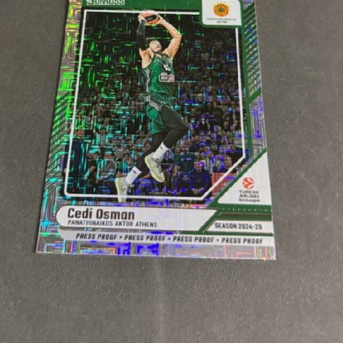 Press Proof Donruss Card Cedi Osman new