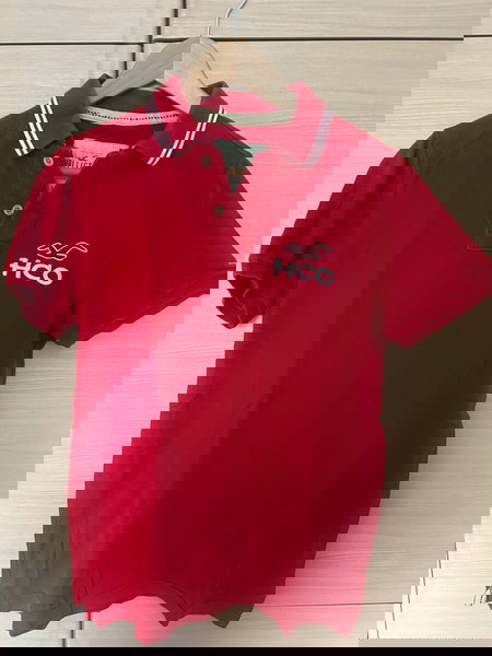 Κοντομανικη κόκκινη hollister medium άριστη κατάσταση