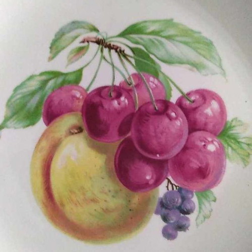 Vintage plate old foley james kent ltd staffordshire england used