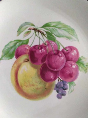 Vintage plate old foley james kent ltd staffordshire england used