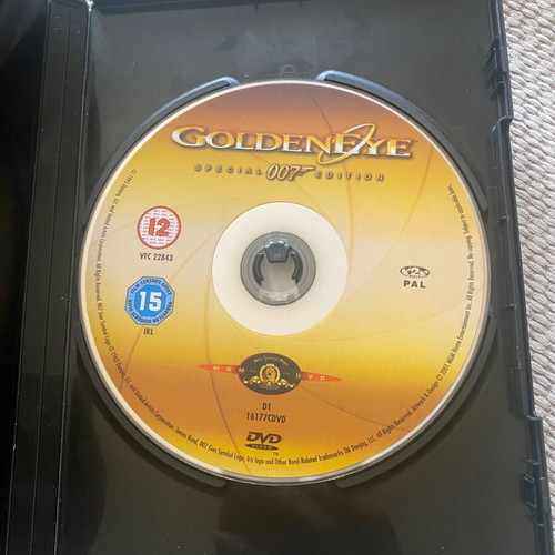 Golden Eye DVD like new, action with subtitles