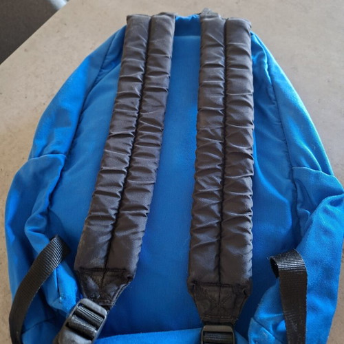 Eastpak backpacks, black and blue, refurbished