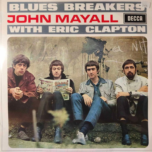 John Mayall with Eric Clapton Blues Breakers LP new edition 2016 sealed