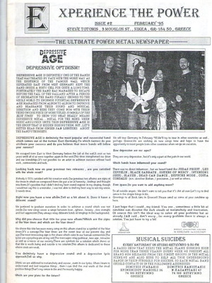 Experience The Power magazine issue 2, like new, Greek