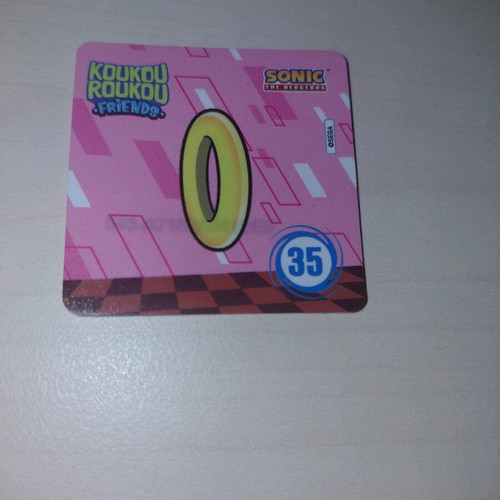 Koukou Roukou Sonic No.35 Sticker new