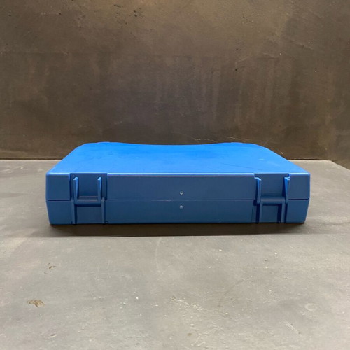 Playmobil case like new, blue color