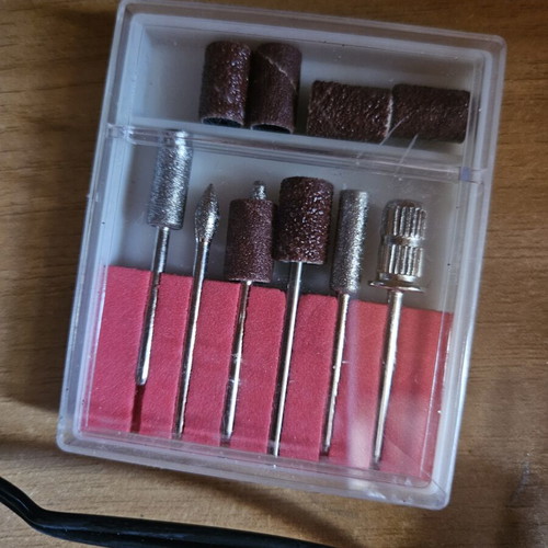 SML M6 Nail Drill 30W Pink with Charger and Accessories like new