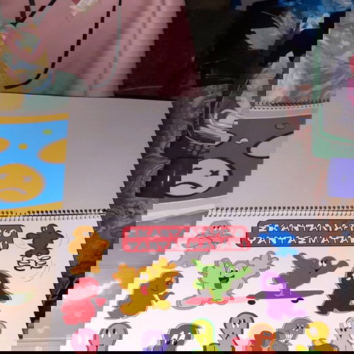 Блокчета за рисуване за малки деца с лепенки, комплект от 3 нови