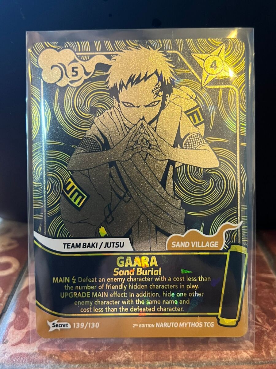 Gaara Naruto Mythos TCG 2-ро издание… - € 30,00 - Vendora.bg