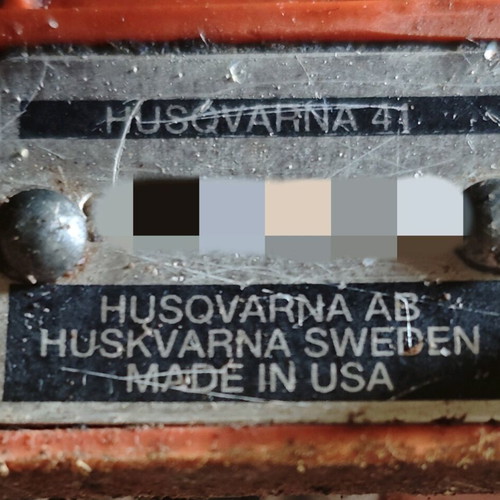 Husqvarna 41 chainsaw used for parts or repair