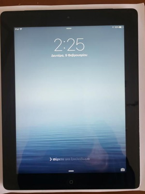 Ipad MD368GP/A cellular 64GB black used