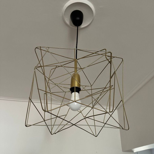 House Doctor ceiling light 45×45 cm gold, like new
