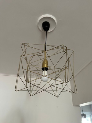 House Doctor ceiling light 45×45 cm gold, like new