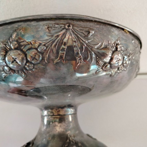 Metal bowl fruit bowl used with Bavaria mark