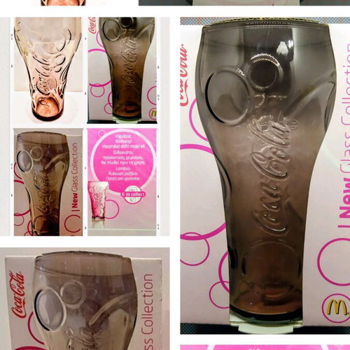 Coca-Cola New Glass Collection collectible glass new
