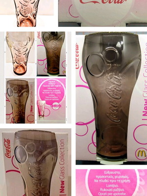 Coca-Cola New Glass Collection collectible glass new