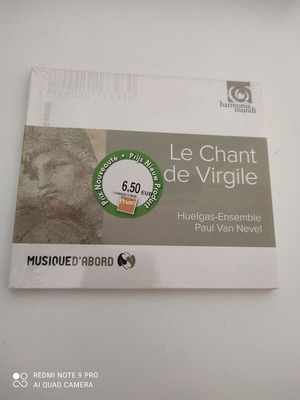 CD Huelgas Ensemble Le Chant de Virgile new, classical