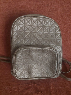 Backpack γυναικεία τσάντα bronze σαν καινούργιο