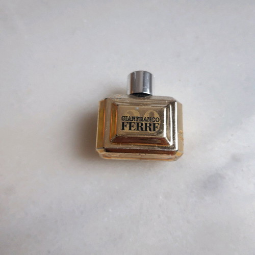 Set of used perfume miniatures