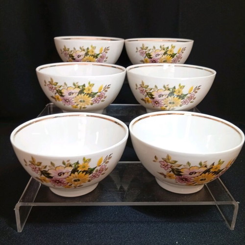 Vintage USSR set of 6 food bowls