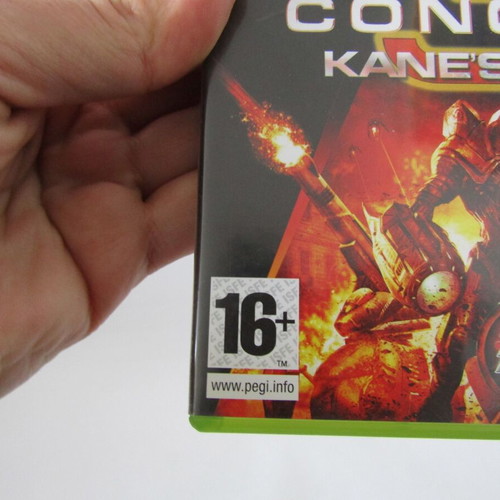 Xbox 360 Command & Conquer Kane's Wrath like new, with manual