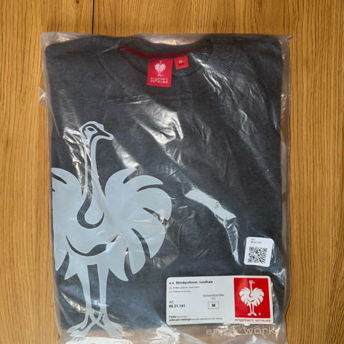Engelbert Strauss Grey Pullover Medium New