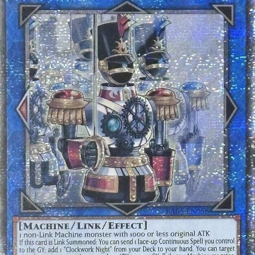 Clockwork Knight Yu-Gi-Oh Card near mint RA05-EN058