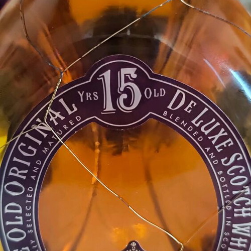 Dimple Fine Old Original 15 Years Old Deluxe Scotch Whisky 700 ml 1990