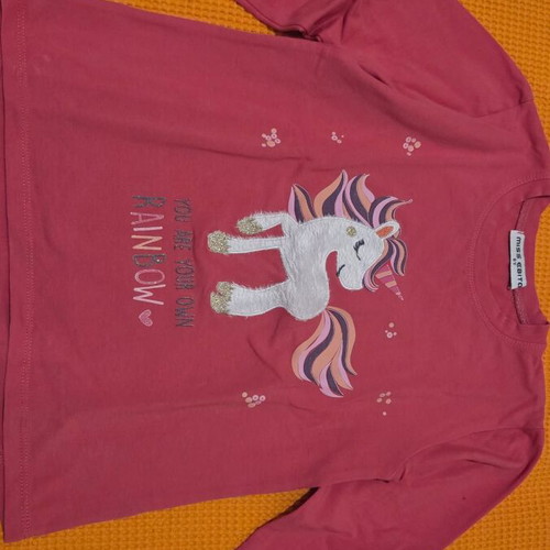 Evita Girl's Pink Shirt Like New, Age 5-6