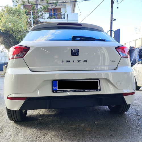 Seat Ibiza 2021 CNG car, white, manual transmission