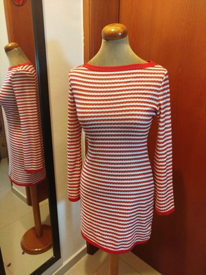 Dress red like new, size M