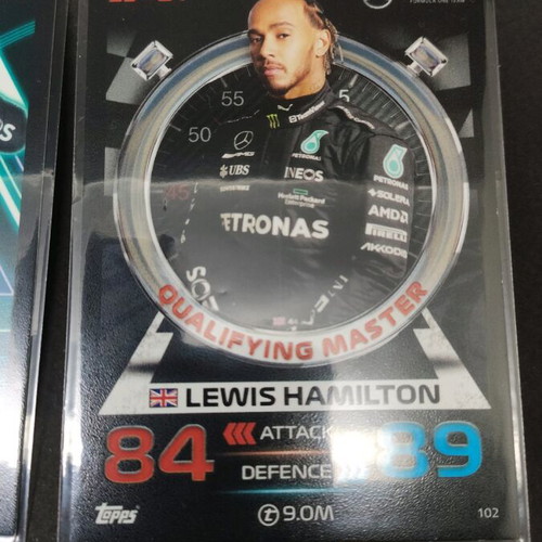 Lewis Hamilton Topps Turbo Attax 2023 cards new, set of 3