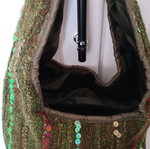 Vintage shoulder bag with sequins like new