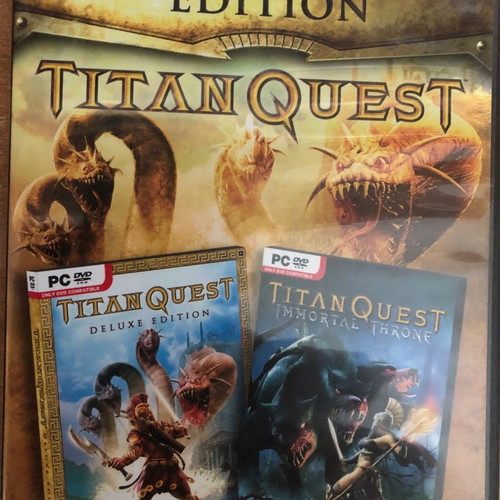 Titan Quest Gold Edition PC game in excellent condition