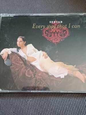 Sertab Every Way That I Can Maxi CD μεταχειρισμένο, pop