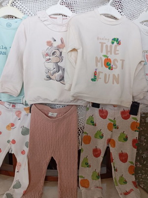 Baby girl clothes set 12-18 months, 5 outfits