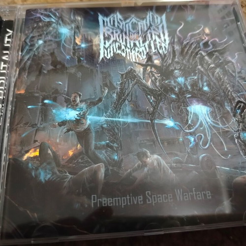 Mastication Of Brutality Uncontrolled Preemptive Space Warfare CD used, metal