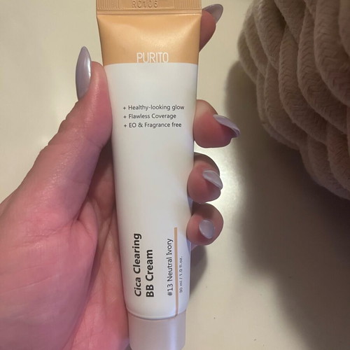 Purito Cica Clearing BB Cream like new, shade #13 Neutral Ivory