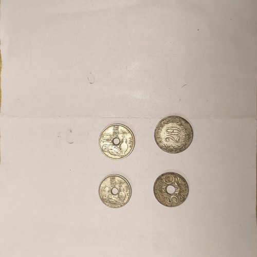 Drachma coins used, pack of about 100, 1912 and 1894