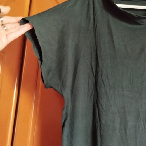 Airy blouse like new, 100% viscose, black, sizes S and M
