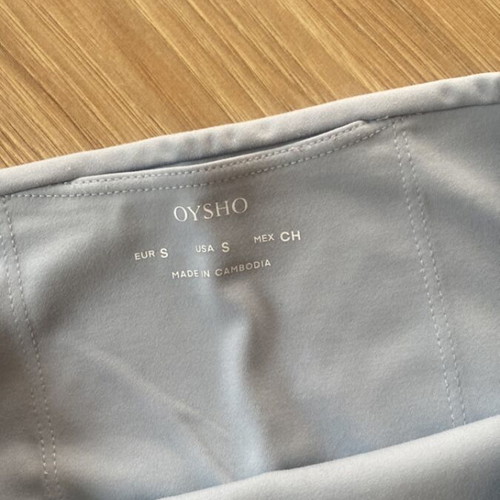 Comfortlux Oysho leggings used, blue, size S