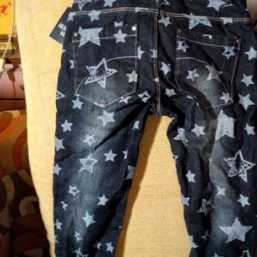 Blue Seven Dark Blue Star Jeans size 122 cm brand new with tags