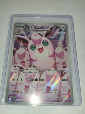 Wigglytuff κάρτα Pokemon σαν καινούργιο